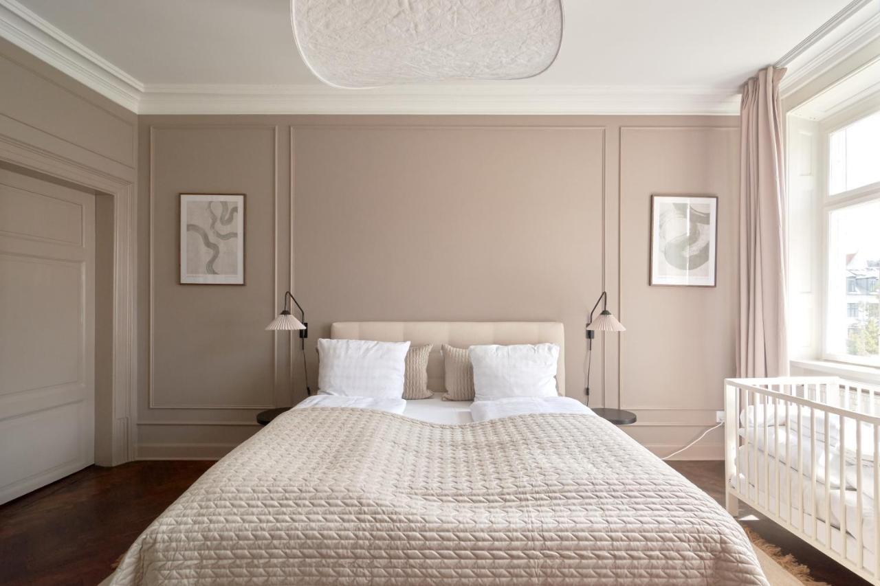 220Sqm Designer Apt - Copenhagen City Center - Private Balcony ภายนอก รูปภาพ