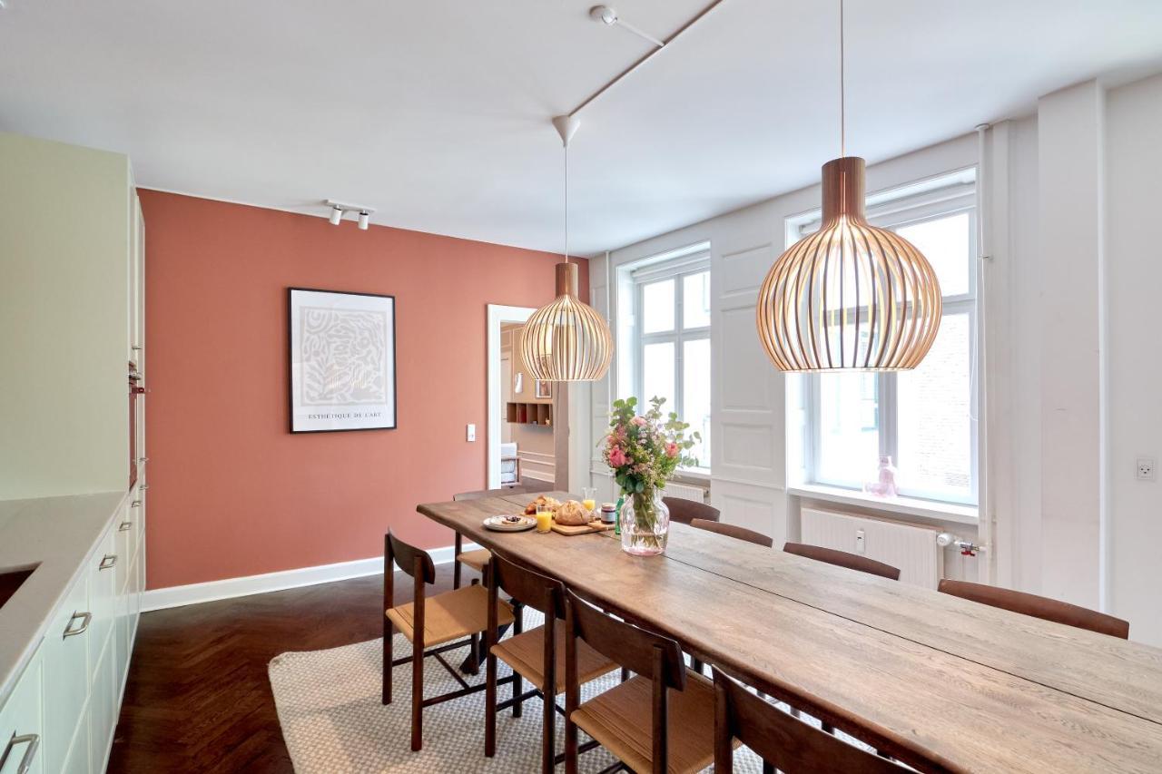 220Sqm Designer Apt - Copenhagen City Center - Private Balcony ภายนอก รูปภาพ