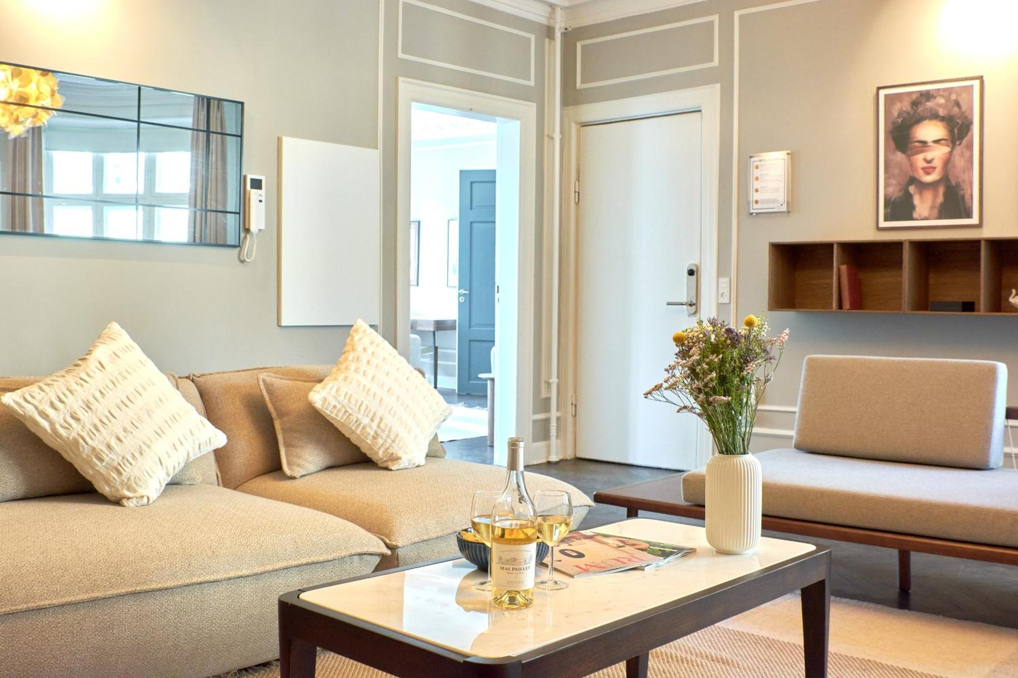 220Sqm Designer Apt - Copenhagen City Center - Private Balcony ภายนอก รูปภาพ